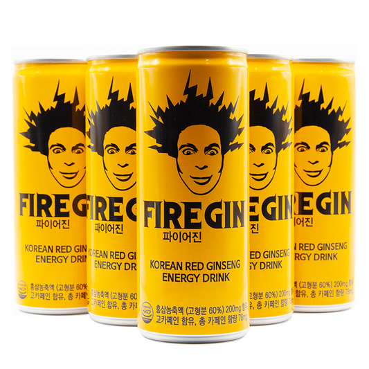 FIREGIN Korean Red Ginseng Energy Drink, 250 ml