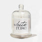 Apothecary Guild Dome Candle Jar - White Rose
