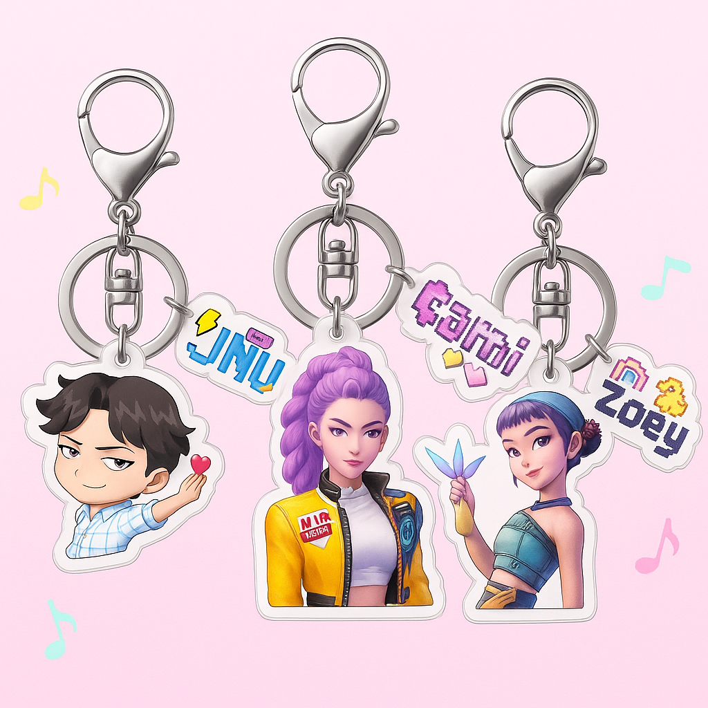 ✨ [K-Pop Demon Hunters] Acrylic Keychains ✨