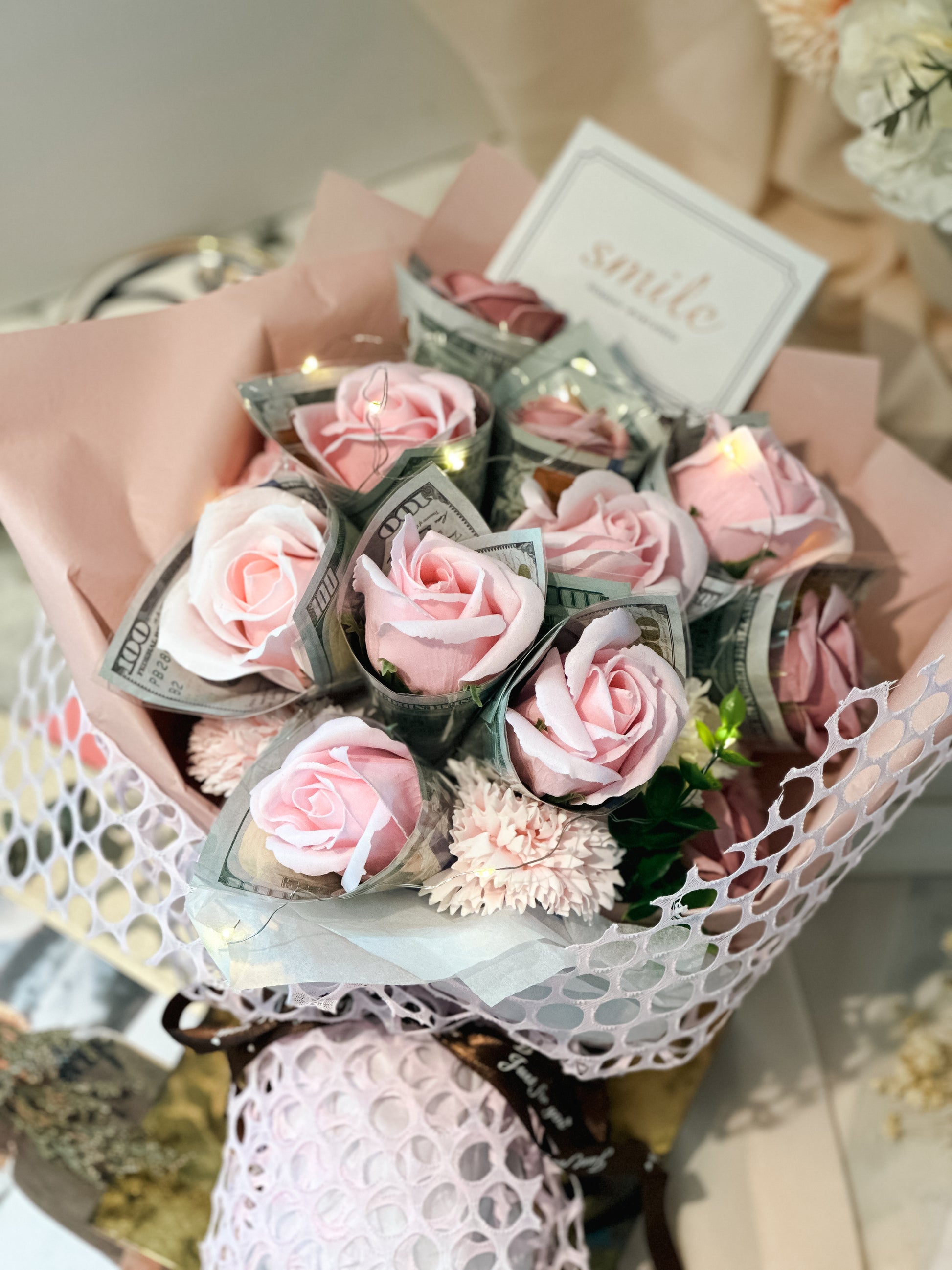 Money 7-Flowers Bouquet – HI-BYE STORE™